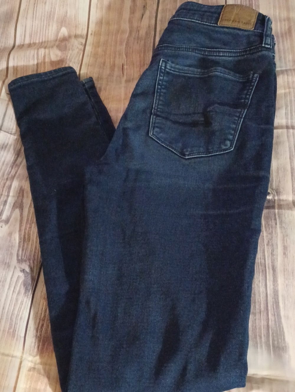 American Eagle Super High Rise Jegging Super Stretch Sz 2 Long